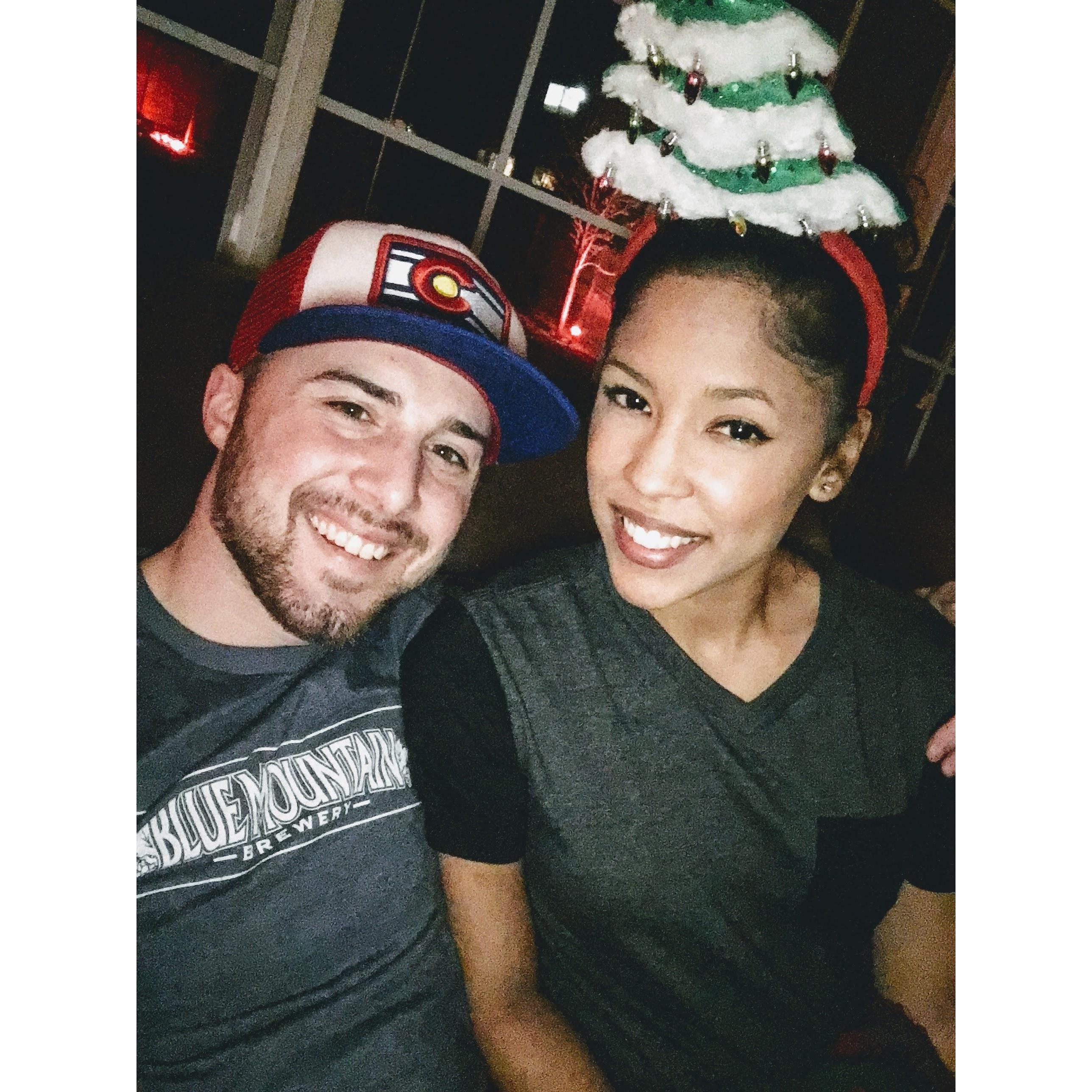 This was our first Christmas out in Colorado.