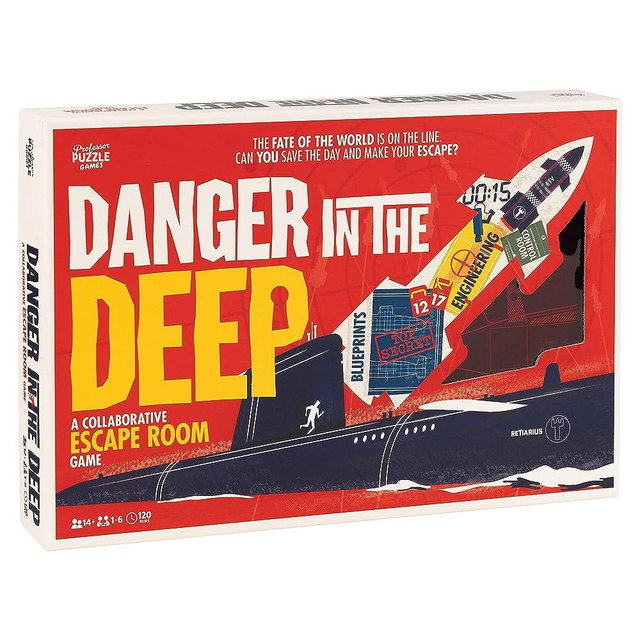 Professor Puzzle Danger in The Deep | Escape Room Game