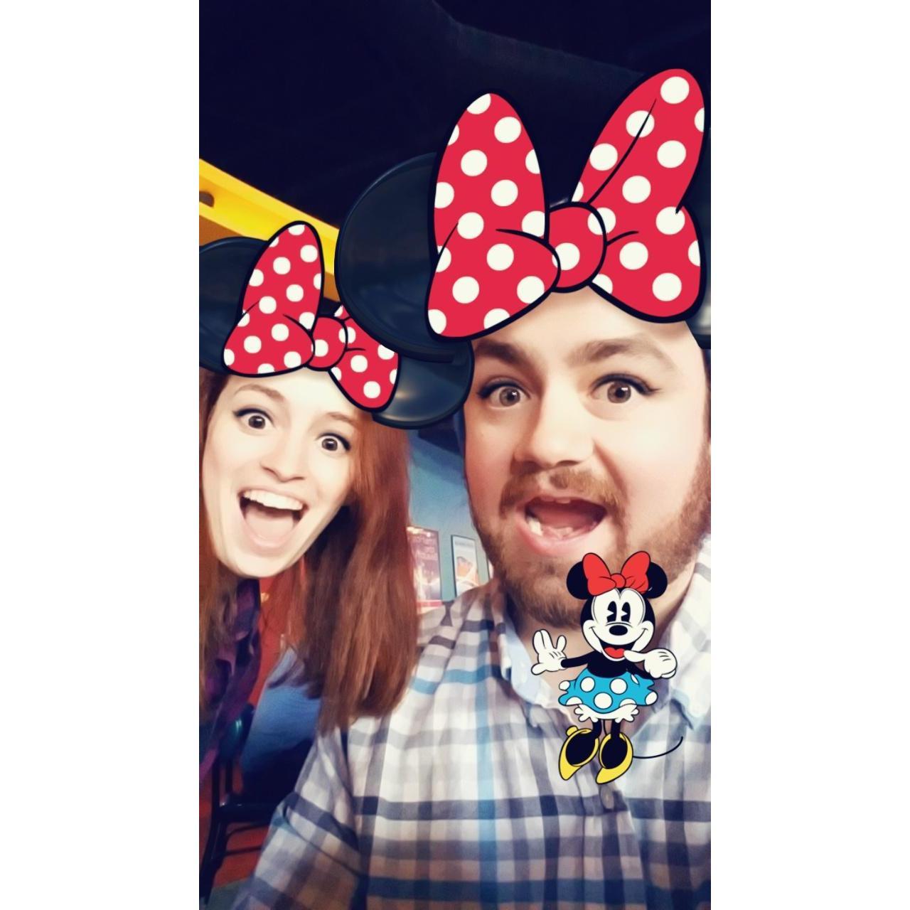 Trip to Disneyland, California.