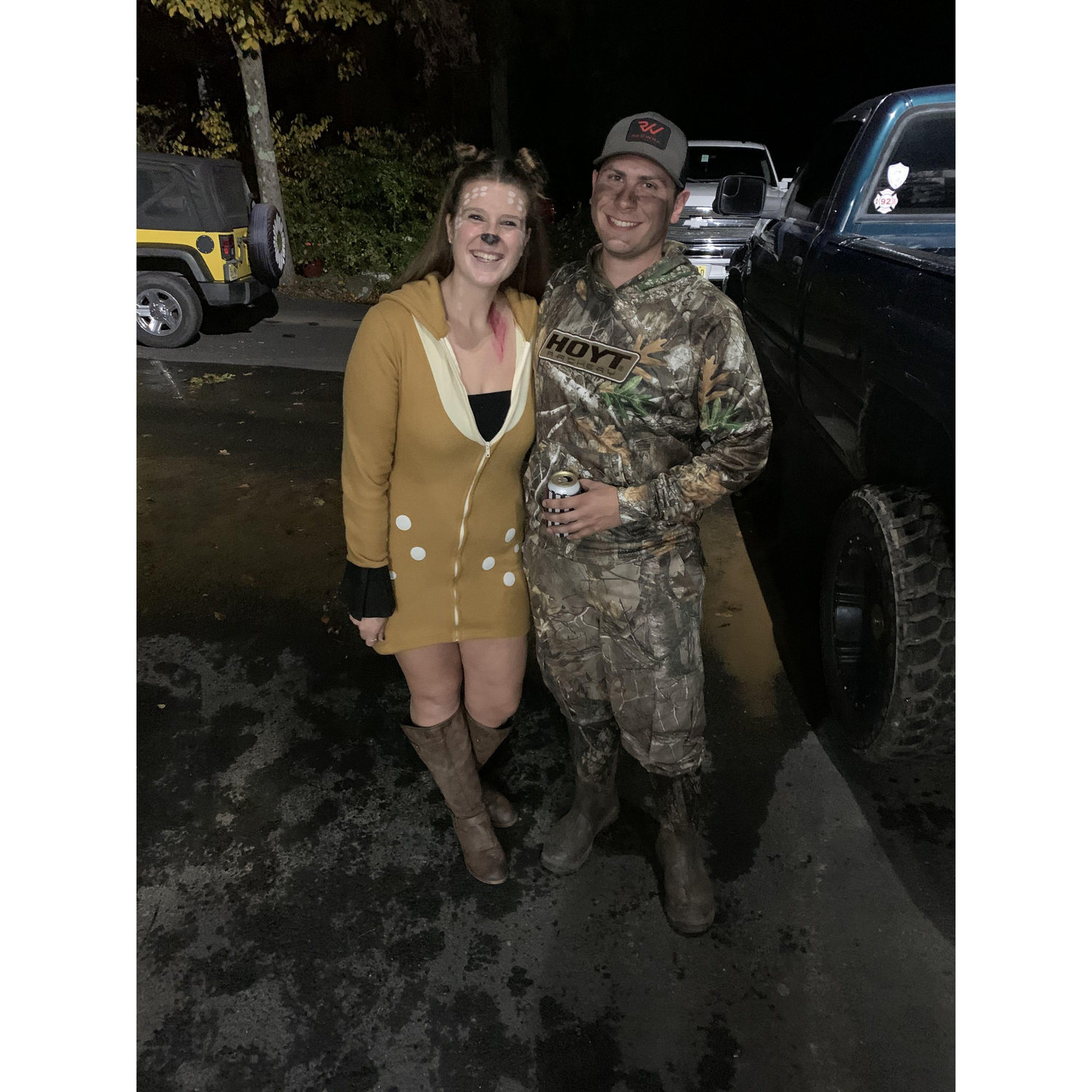 Our first Halloween party together!