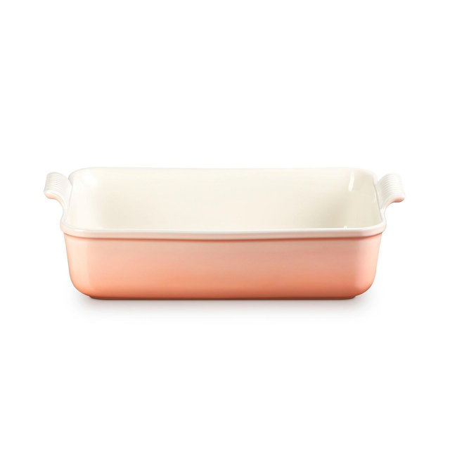 Le Creuset Stoneware 6.75 Quart Heritage Deep Rectangular Lasagna Dish