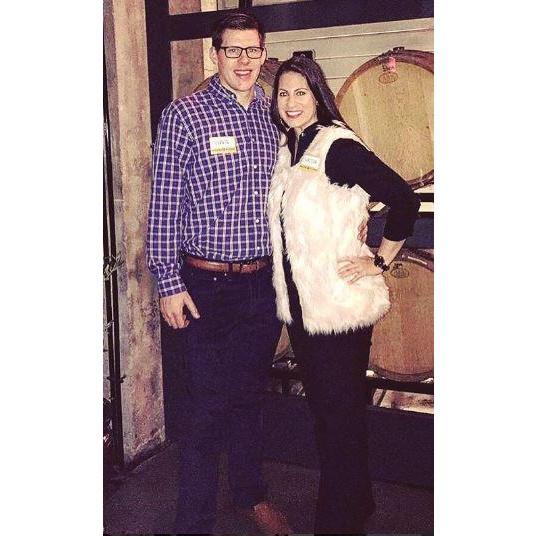 First photo together (Amigoni Winery)