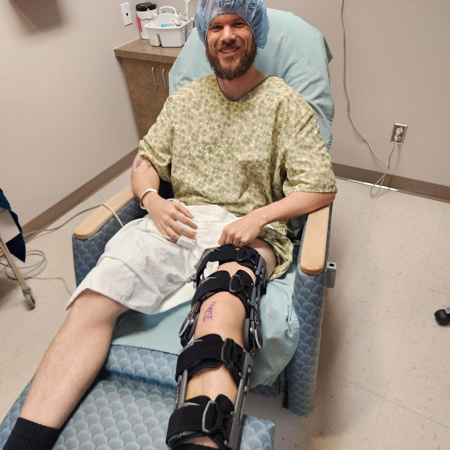Cody in pre-op