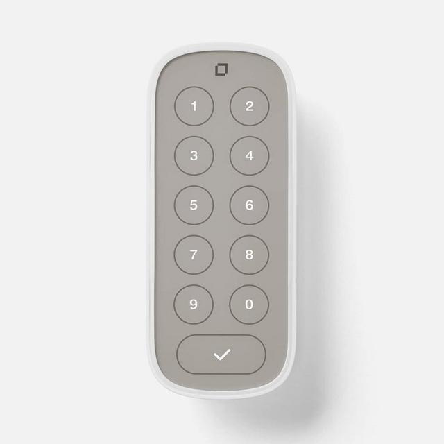 Level Keypad - Smart Keypad Lock Accessory for Use with any Level Smart Lock or Level Bolt, Weatherproof with LED Backlight, Bluetooth-Enabled Smart Keypad Door Lock Accessory for Keyless Entry,White