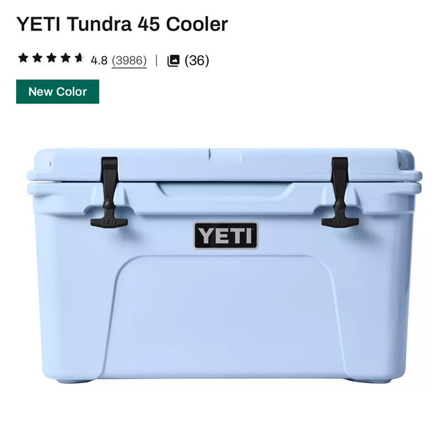 YETI Tundra 45 Cooler