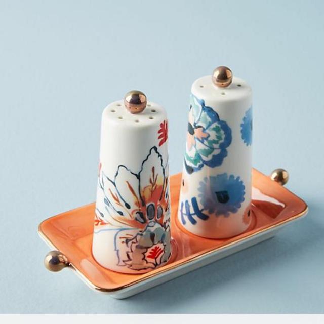 Eres salt and pepper shakers (Anthropologie)