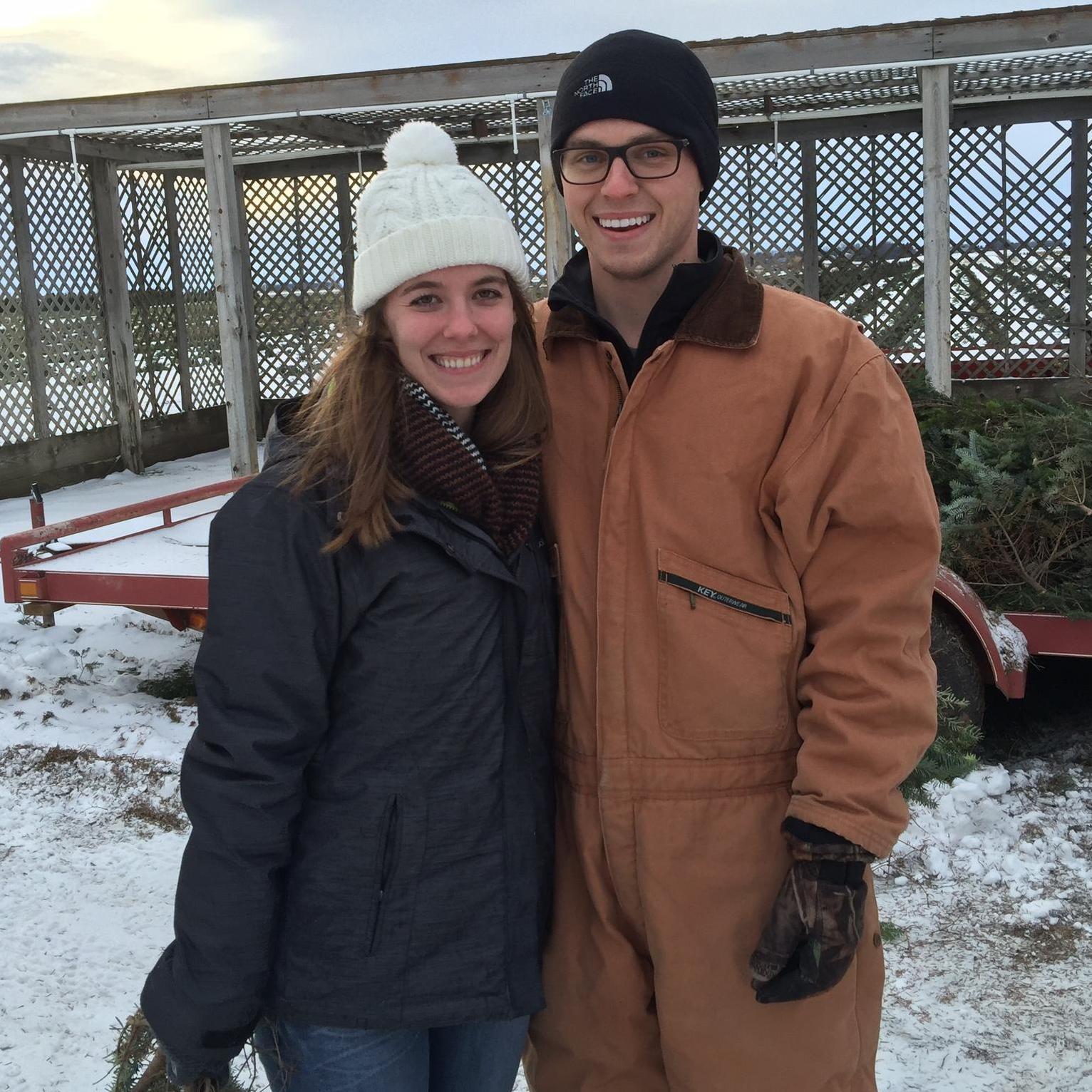 Christmas tree cutting!