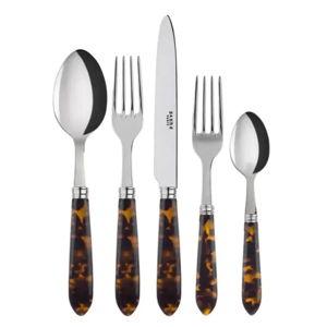 Sabre Tortoise 5-Piece Flatware Set
