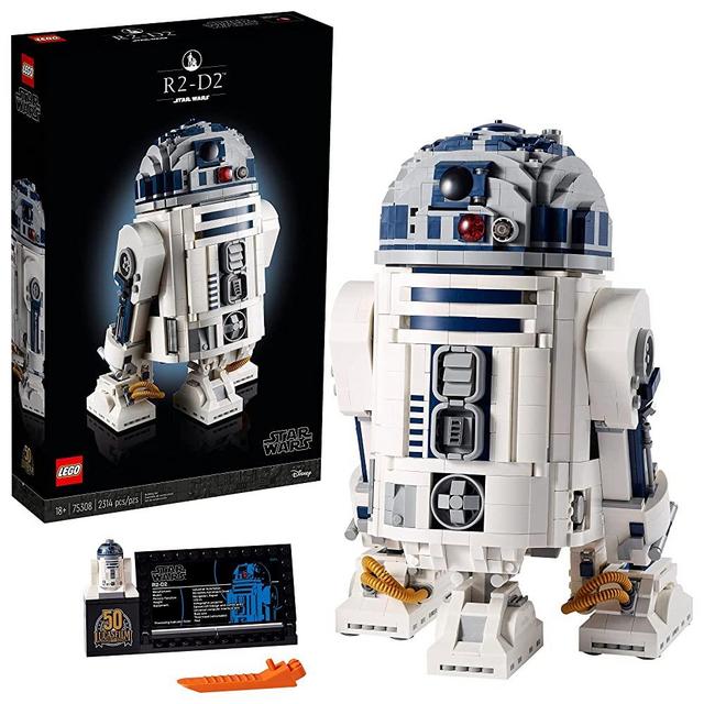 LEGO Star Wars R2-D2 75308 Collectible Building Toy, New 2021 (2,315 Pieces)