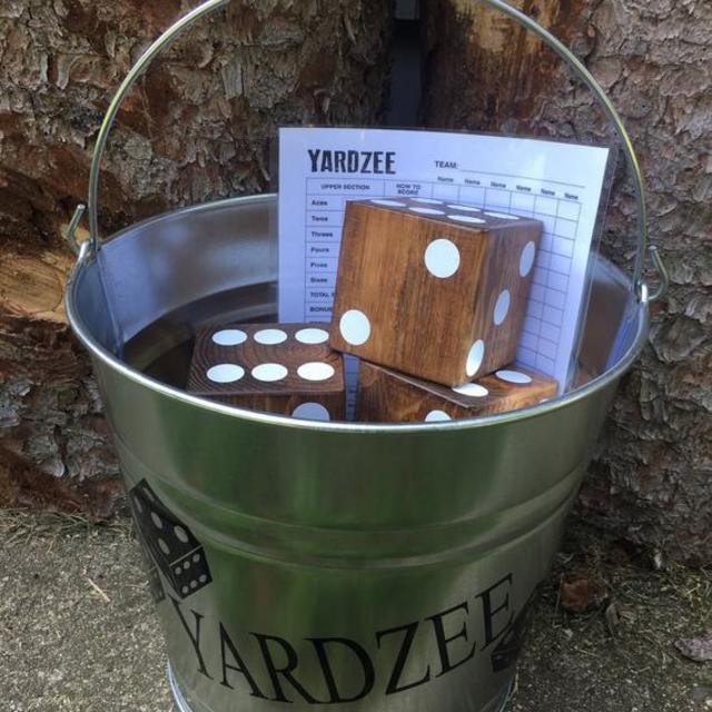 Yardzee |Yard Game | Summer Game | Outdoor Game | Lawn Dice | Backyard Game | Wedding Yard Game | Labor Day Party Game| Yard Game