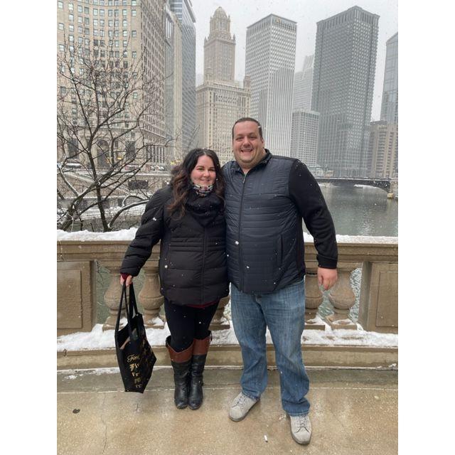 Our first big vacation together - Chicago, IL