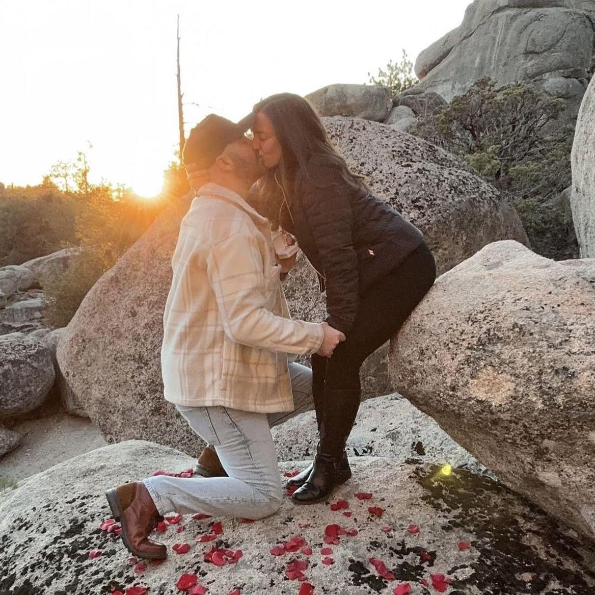 She said YES!