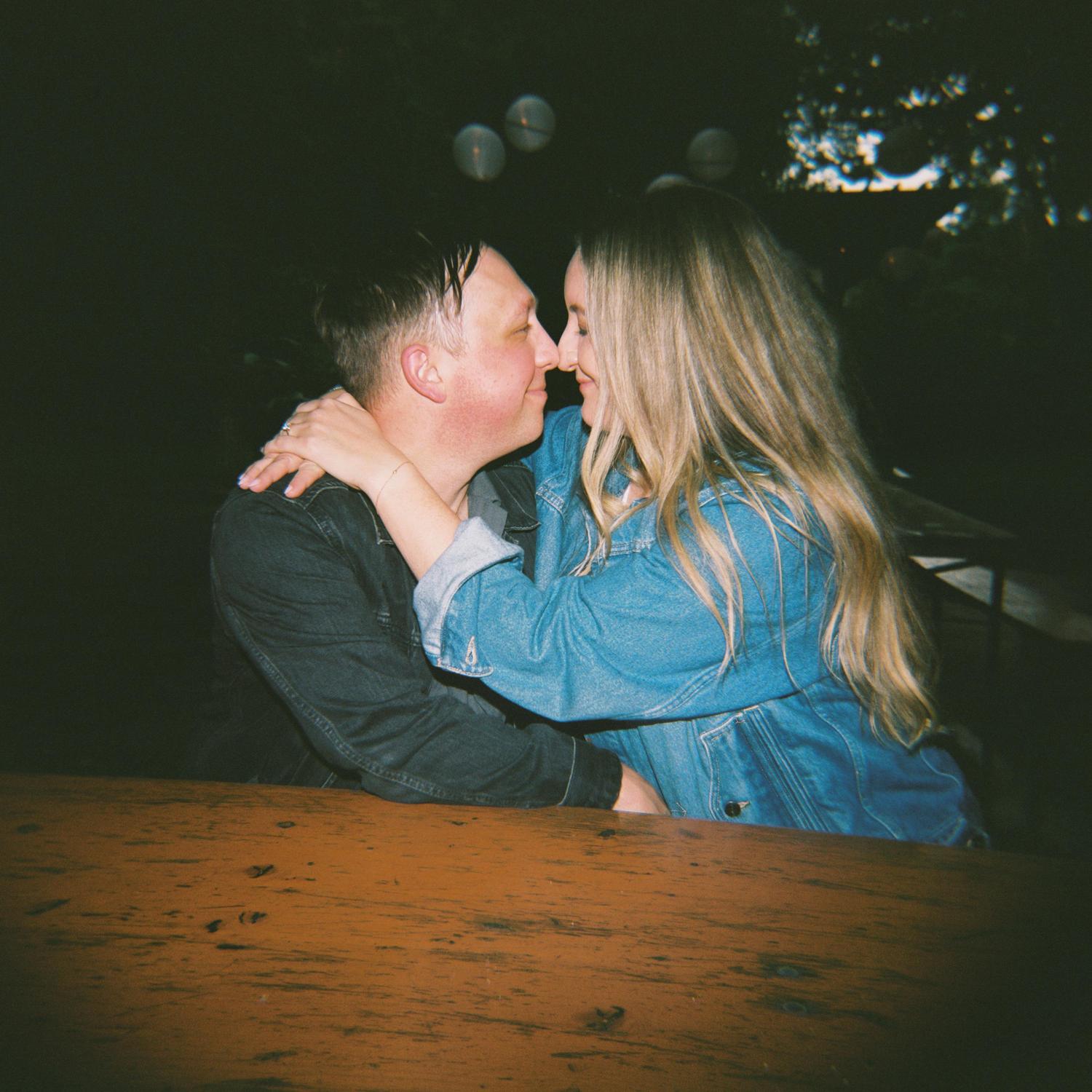 Engagement photo shoots on film <3