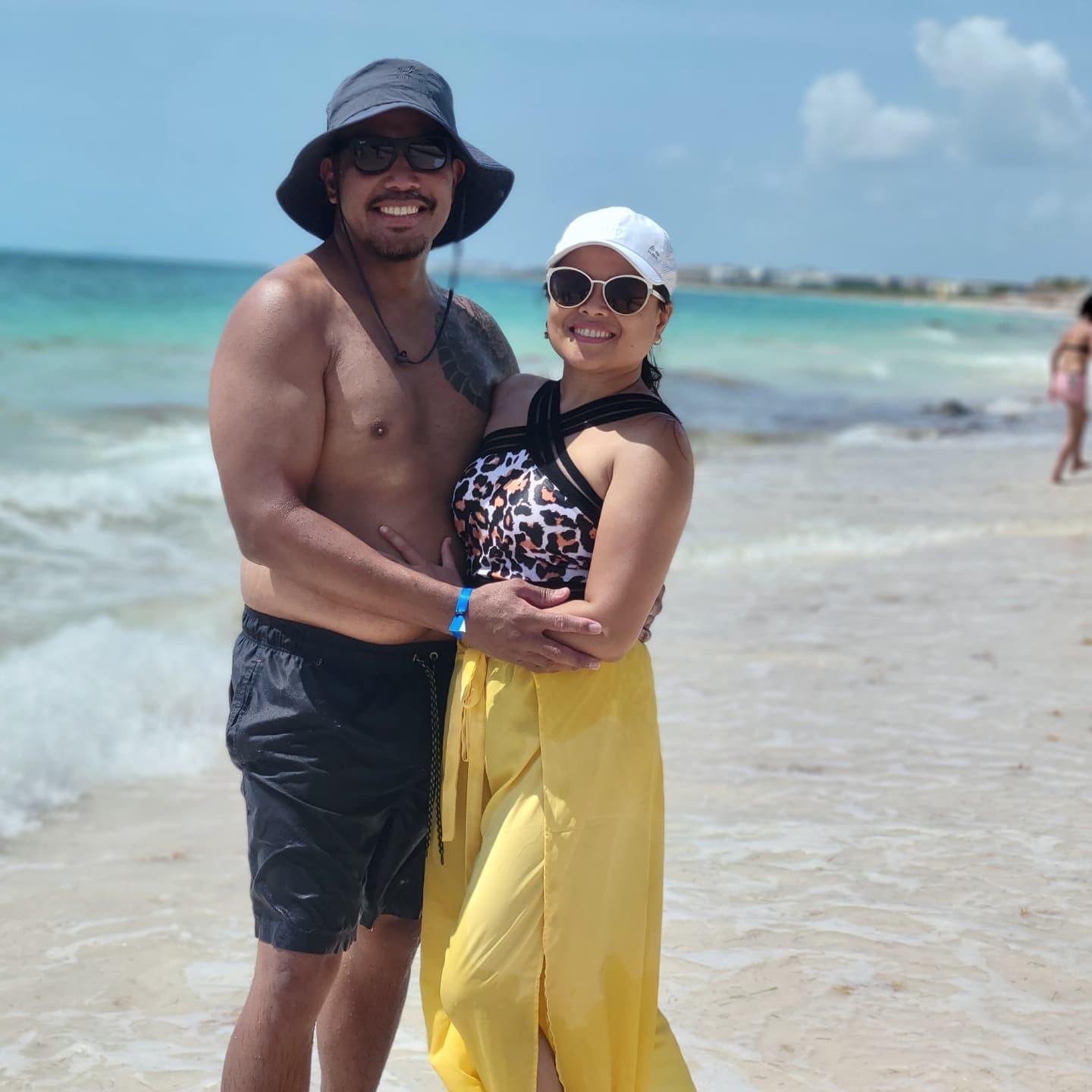 Beach time in Cancun!