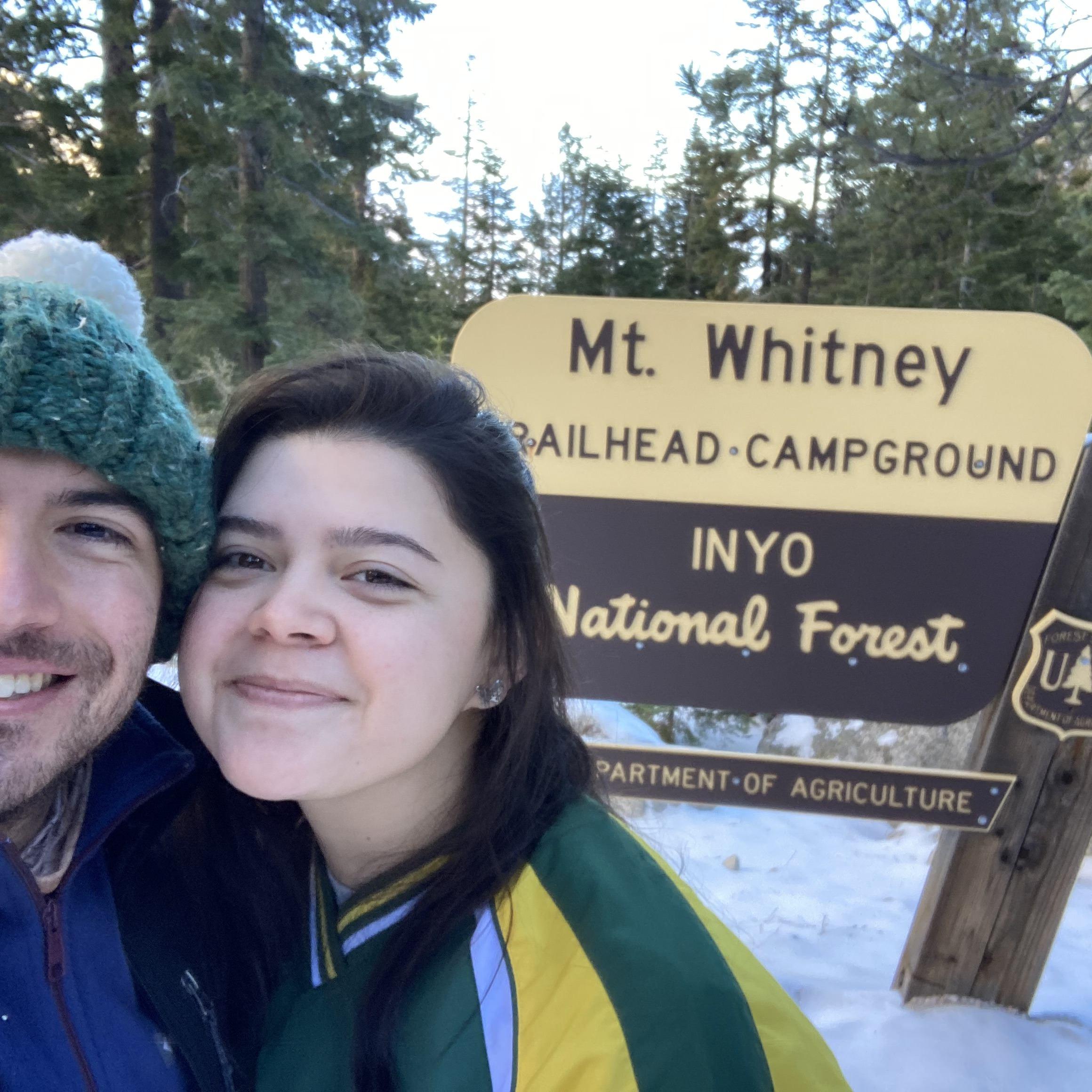 Mt. Whitney Inyo National Forest Dec 2021