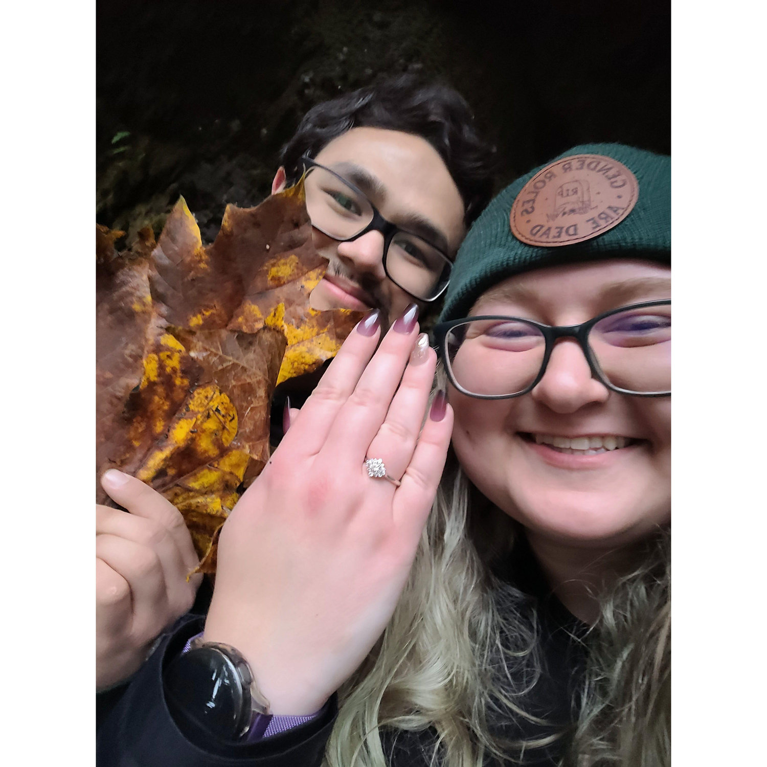 Proposal!! November 2023 at Silver Falls!