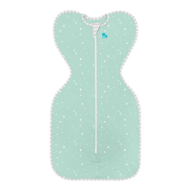 Love To Dream Swaddle Wrap adaptive UP Lite 0.2 TOG - Mint Stars - Newborn