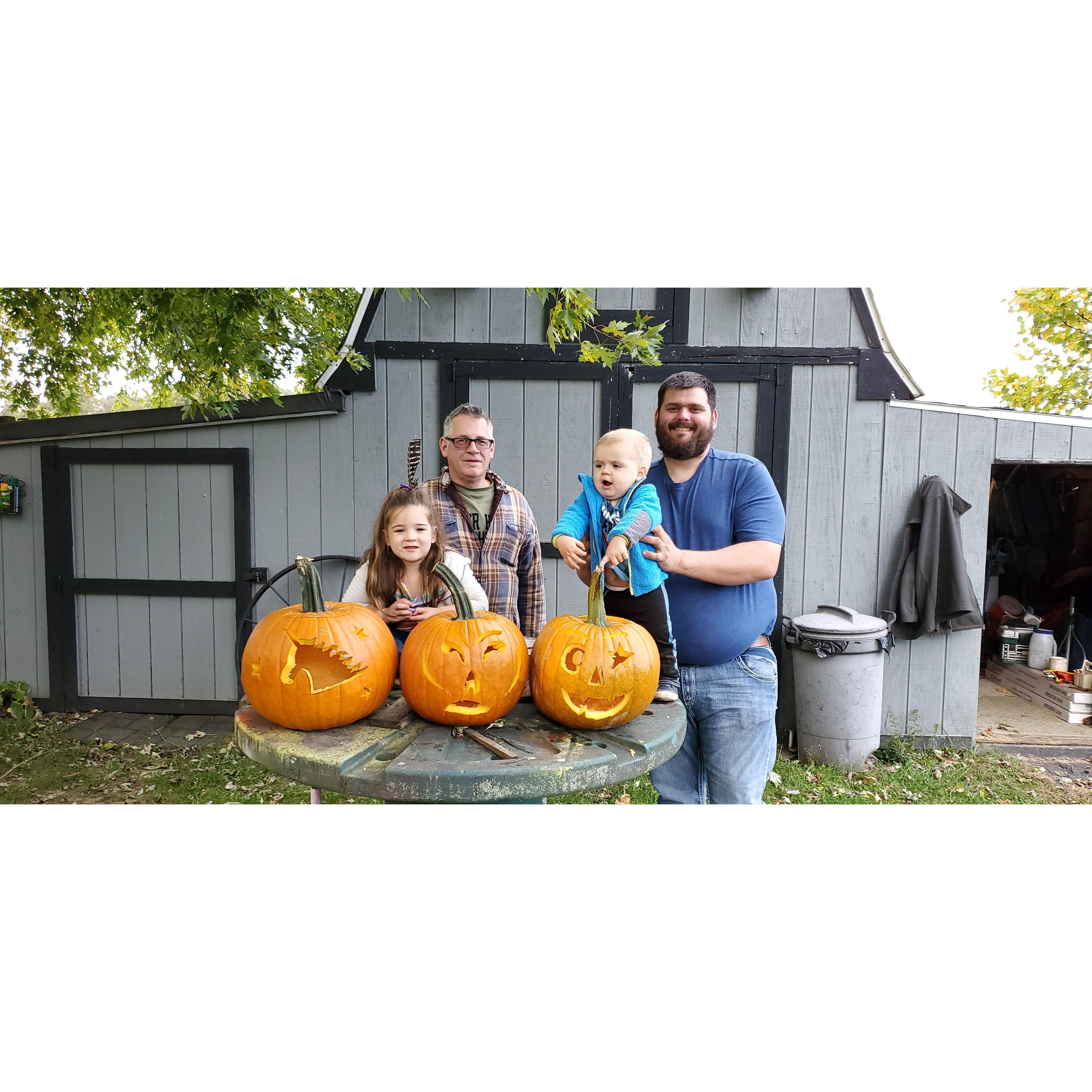 Pumpkin carving