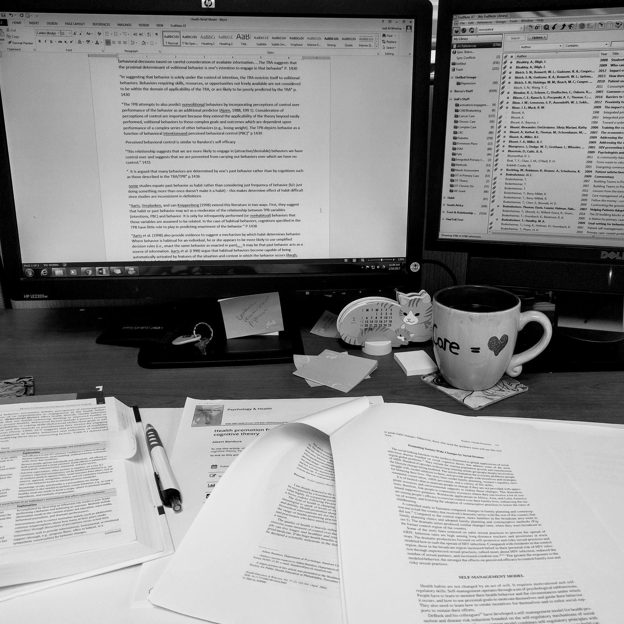 A day in the life of a PhD student....