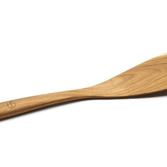 FAAY 11.5 Inch Teak Wood Spatula/Turner for RIGHT Hand | Versatile Spatula, Durable, Healthy and High Moist Resistance for Non Stick Cookware