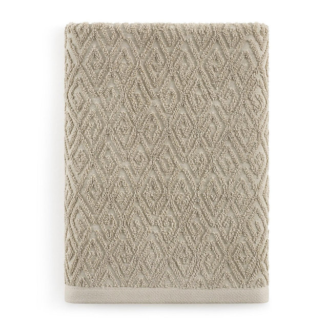 John Robshaw Maze Solid Texture Cotton Bath Towel, 54" x 32"