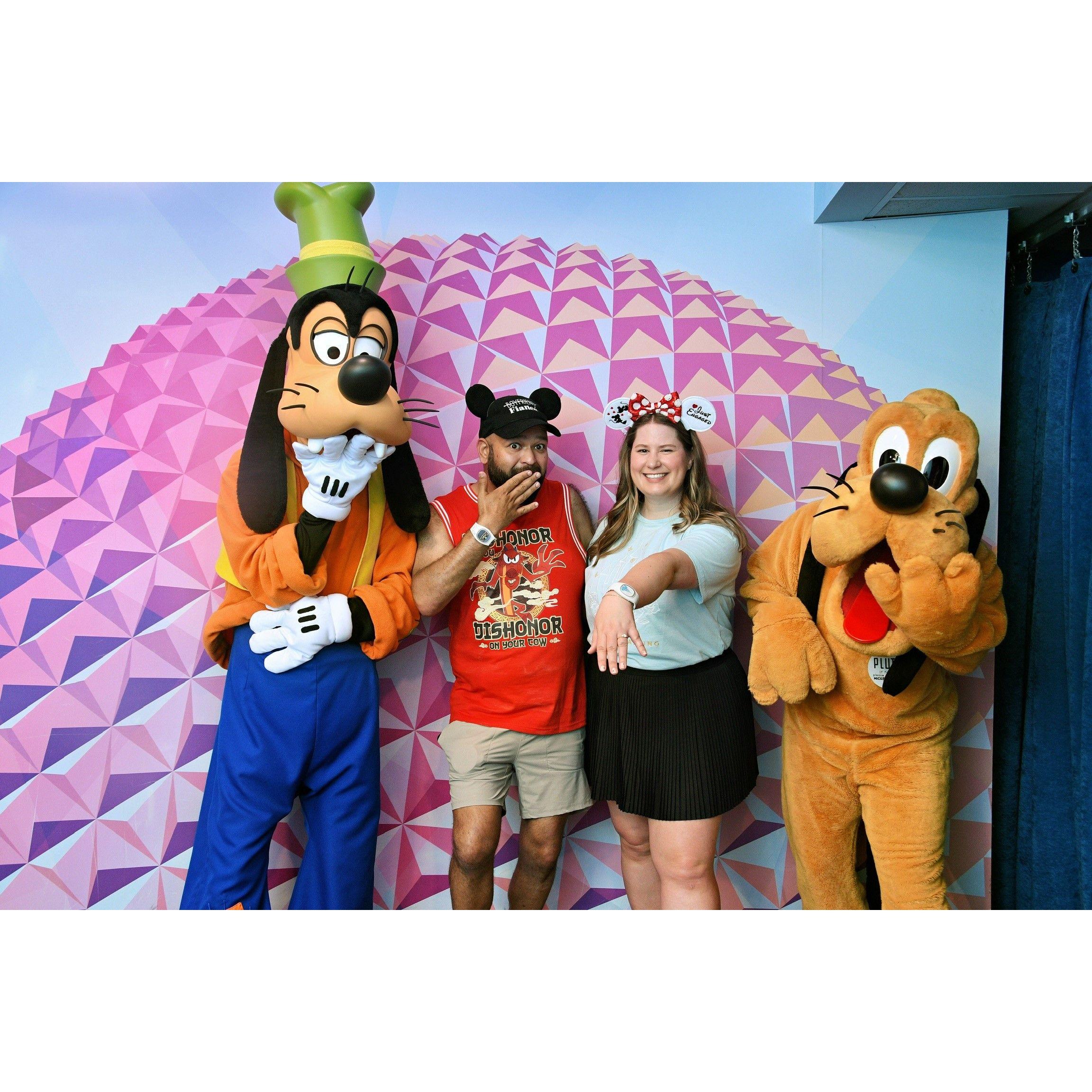 Engagement celebration trip to Disney World in May 2025