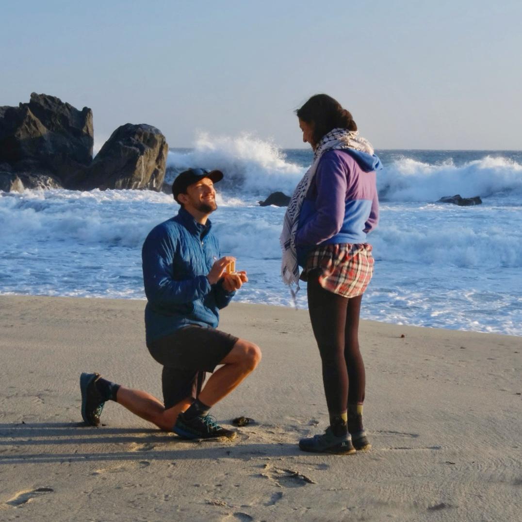 Pfeiffer Big Sur State Park where Dennis popped the big question