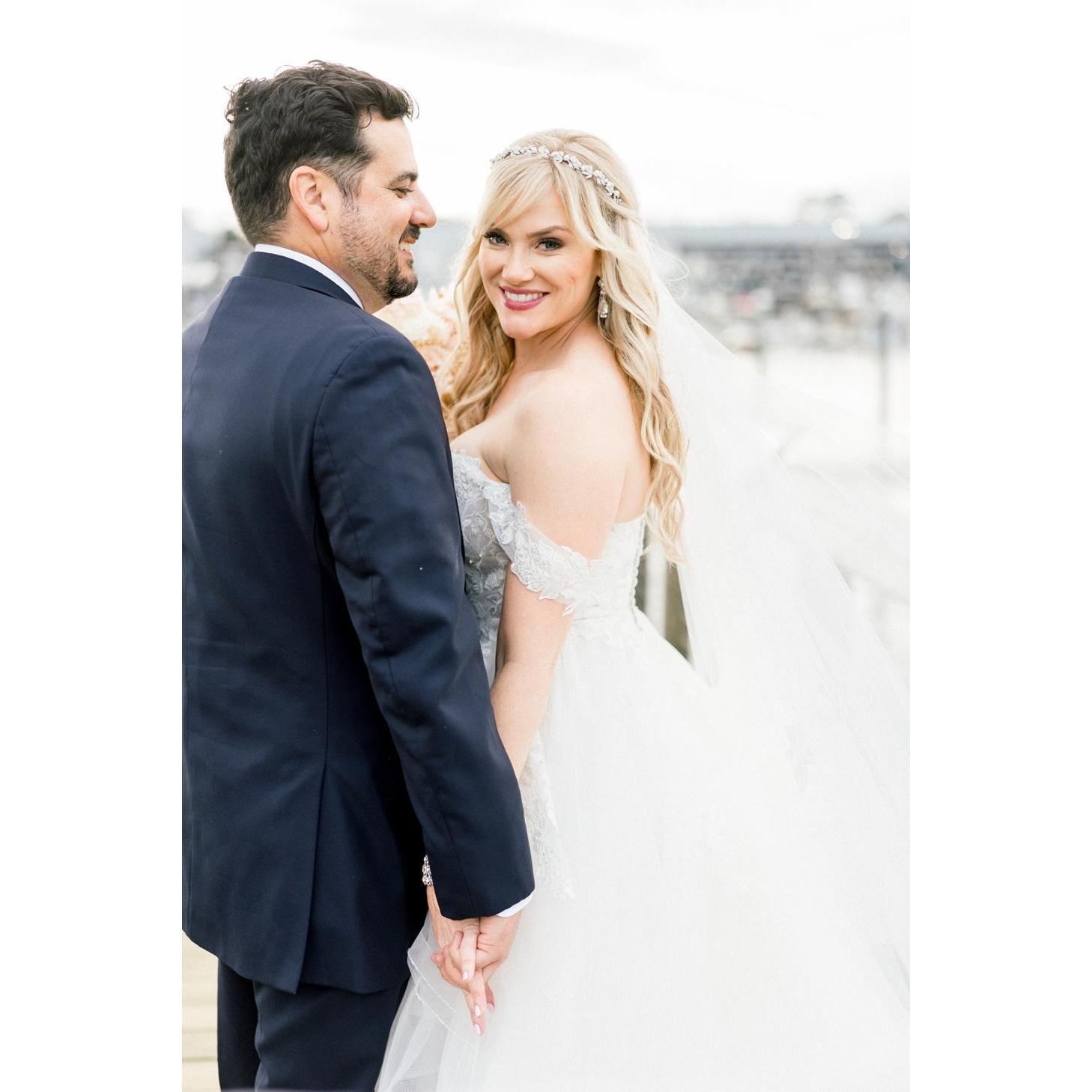Here is the start to some of our favorite photos from our wedding March 13, 2020 at Airlie Gardens!  It was the most magical day!