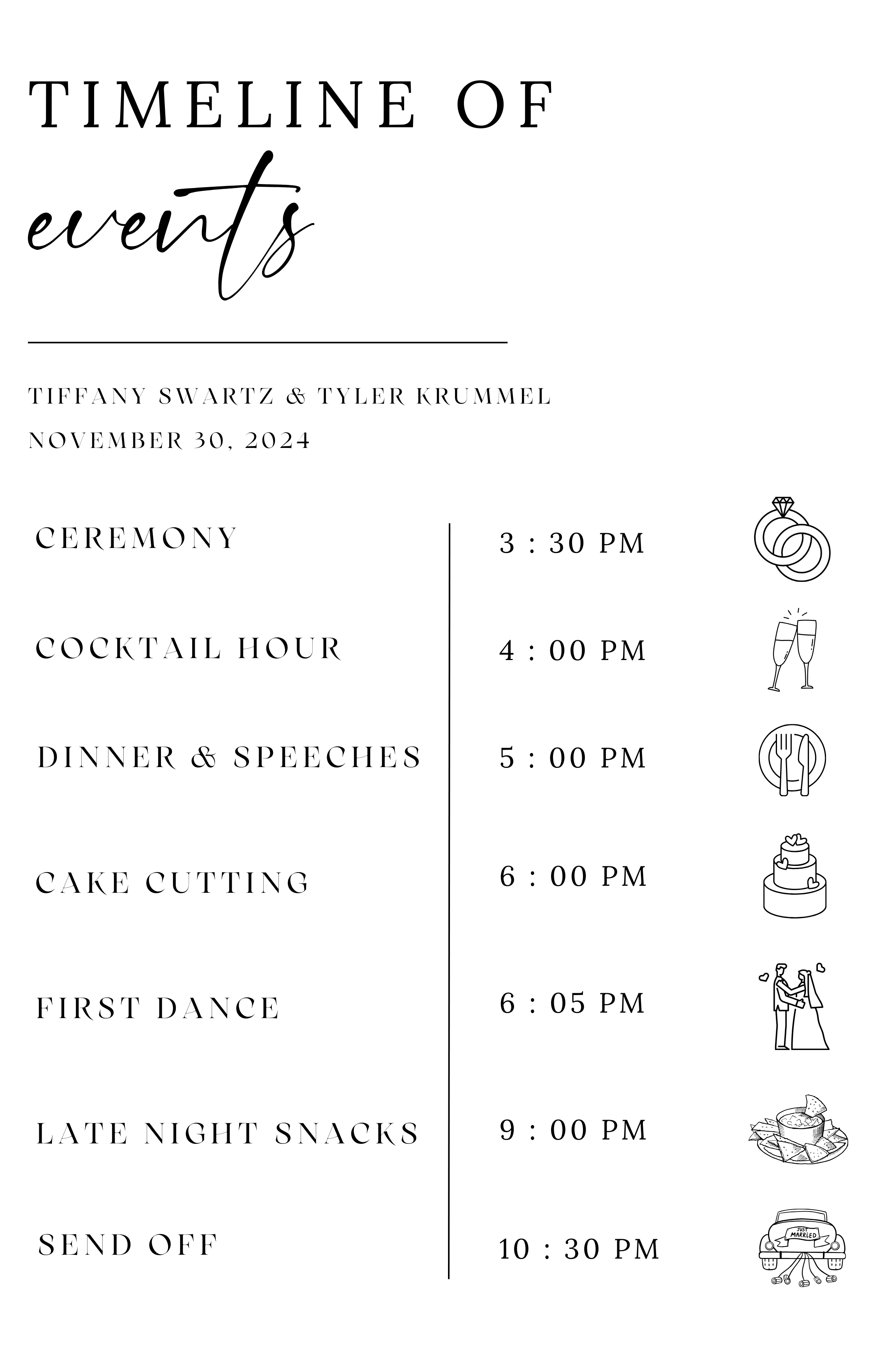 The Wedding Website of Tyler Krummel and Tiffany Swartz