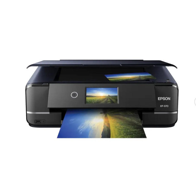 Epson - Expression Photo XP-970 Wireless All-In-One Printer - Black