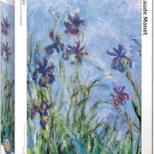 Monet - Irises - detail Jigsaw Puzzles at Eurographics