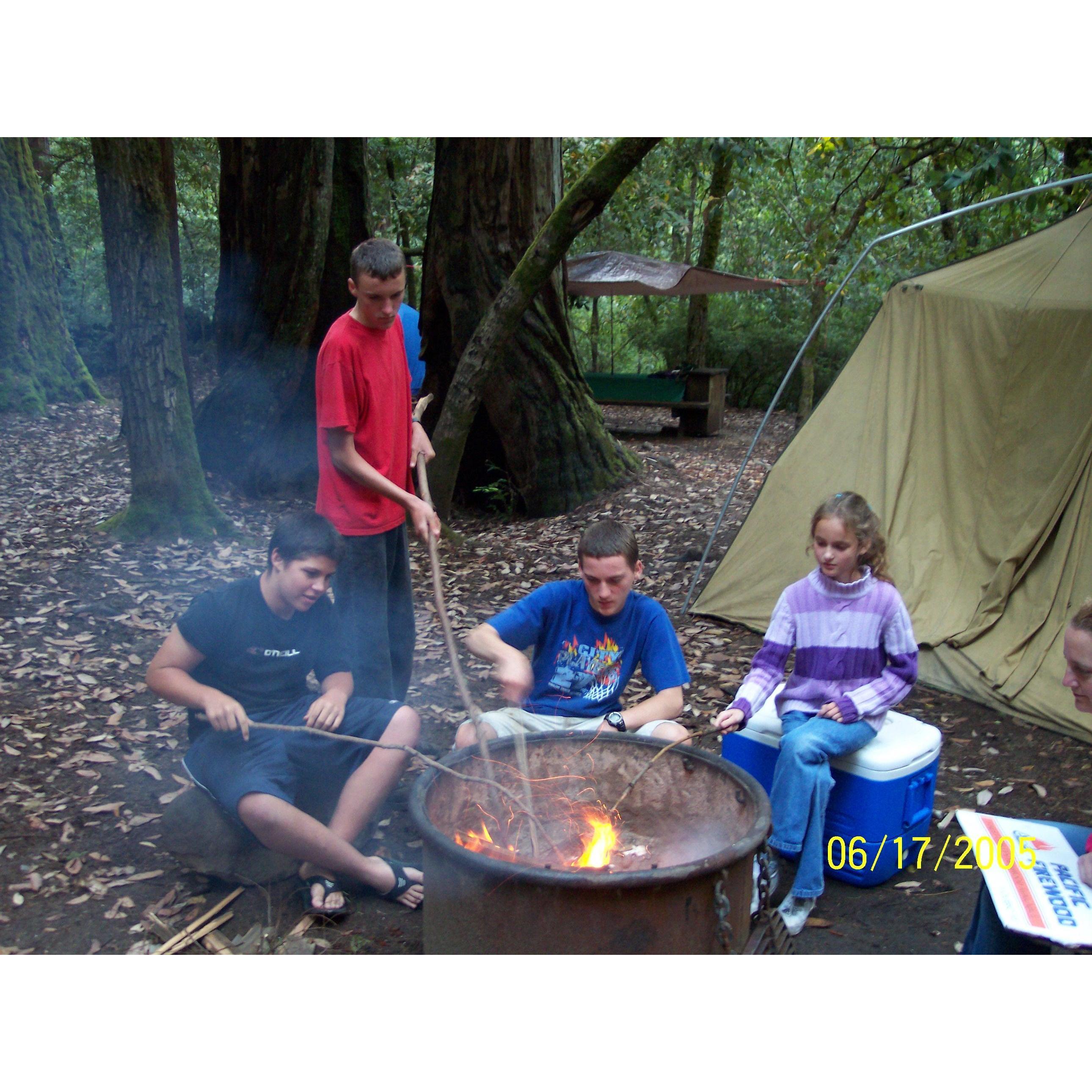 Family camping trip!