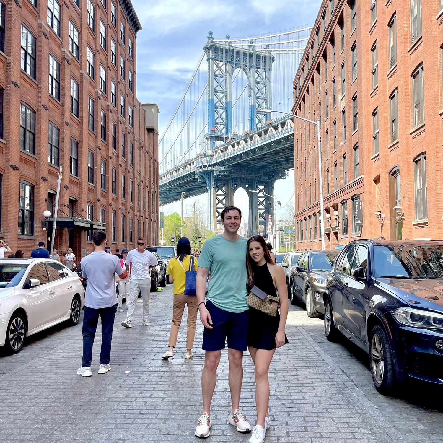 Friend Trip to New York, 2023 -Joined by Troy (a groomsman), Maria, and Ryan (a groomsman). Before taking a flight to support Julian (a groomsman) run the Boston Marathon.