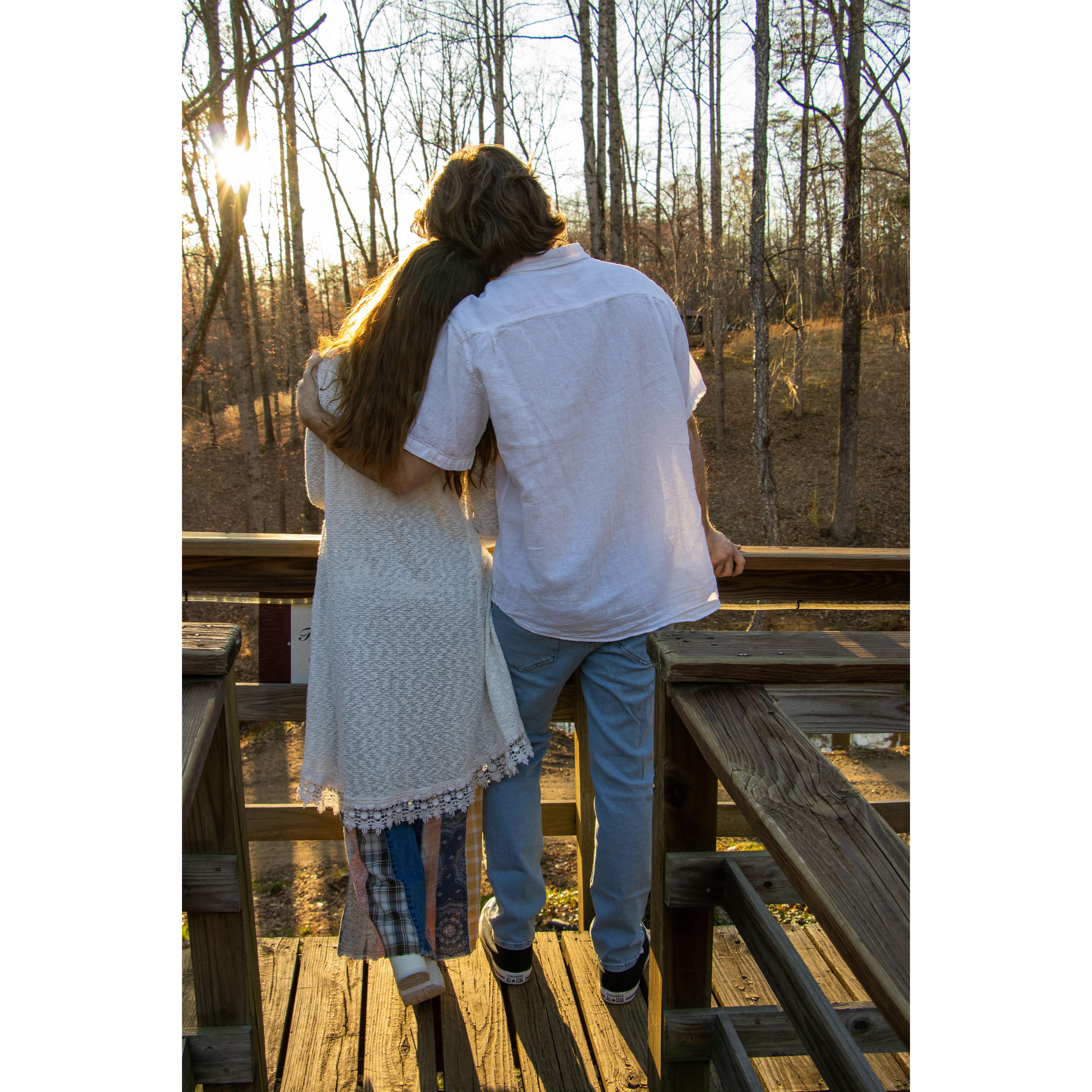 I want to watch every sunset in every lifetime with you.