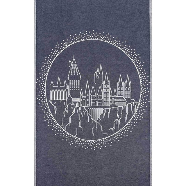 Sand Cloud x Harry Potter, Turkish Beach Towel - Sand Free - 100% Organic Turkish Cotton Yarn - Quick Dry Towel for Beach, Picnic Blanket or Throw - As Seen on Shark Tank - Hogwarts Castle