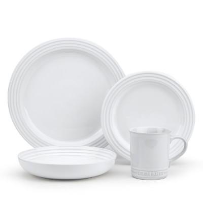 Le Creuset 16-Piece Dinnerware Set with Pasta Bowl