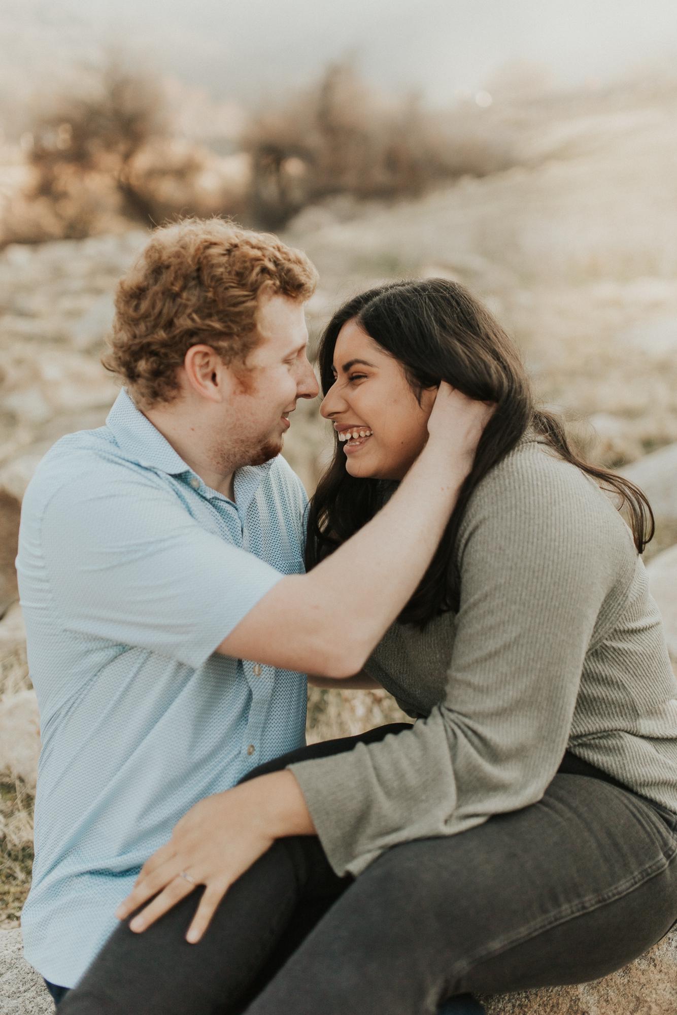 Engagement photos. P.S. Zarah had a hard time keeping a straight face the entire session. (2021)