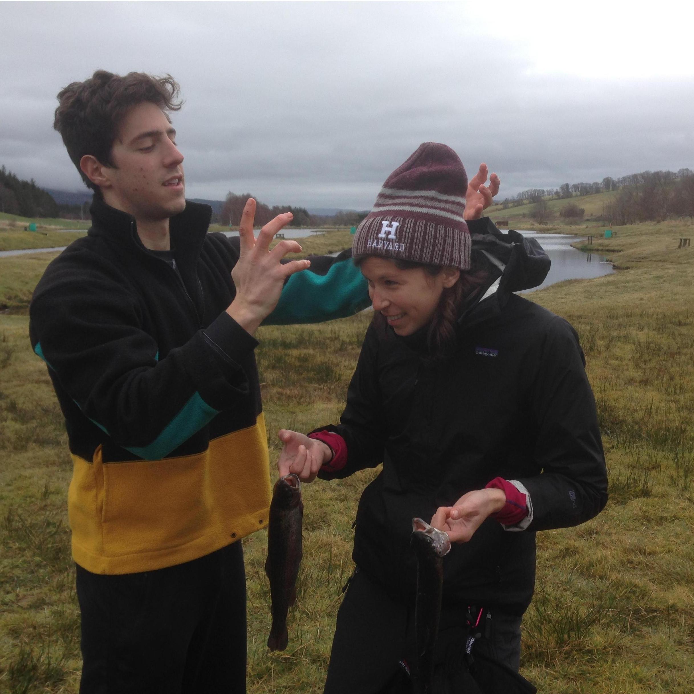 First time fishing | Tomintoul, Scotland