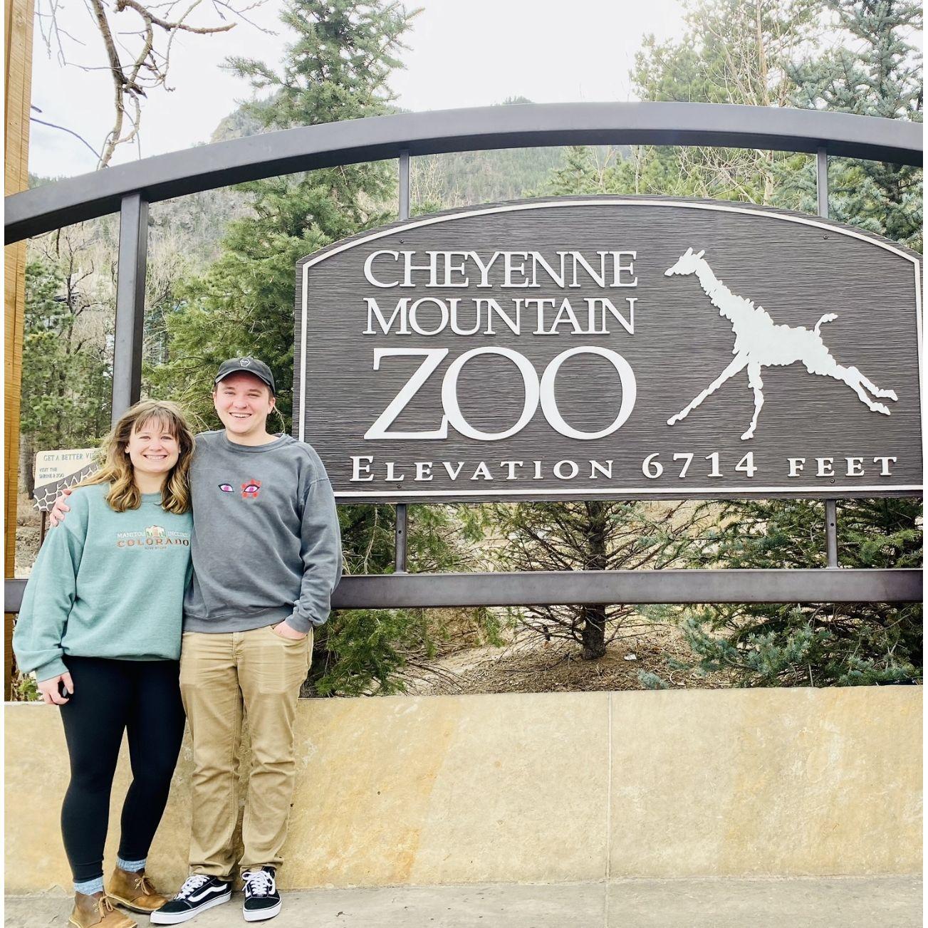 The place where Alex made it possible for Megan to pet a moose!