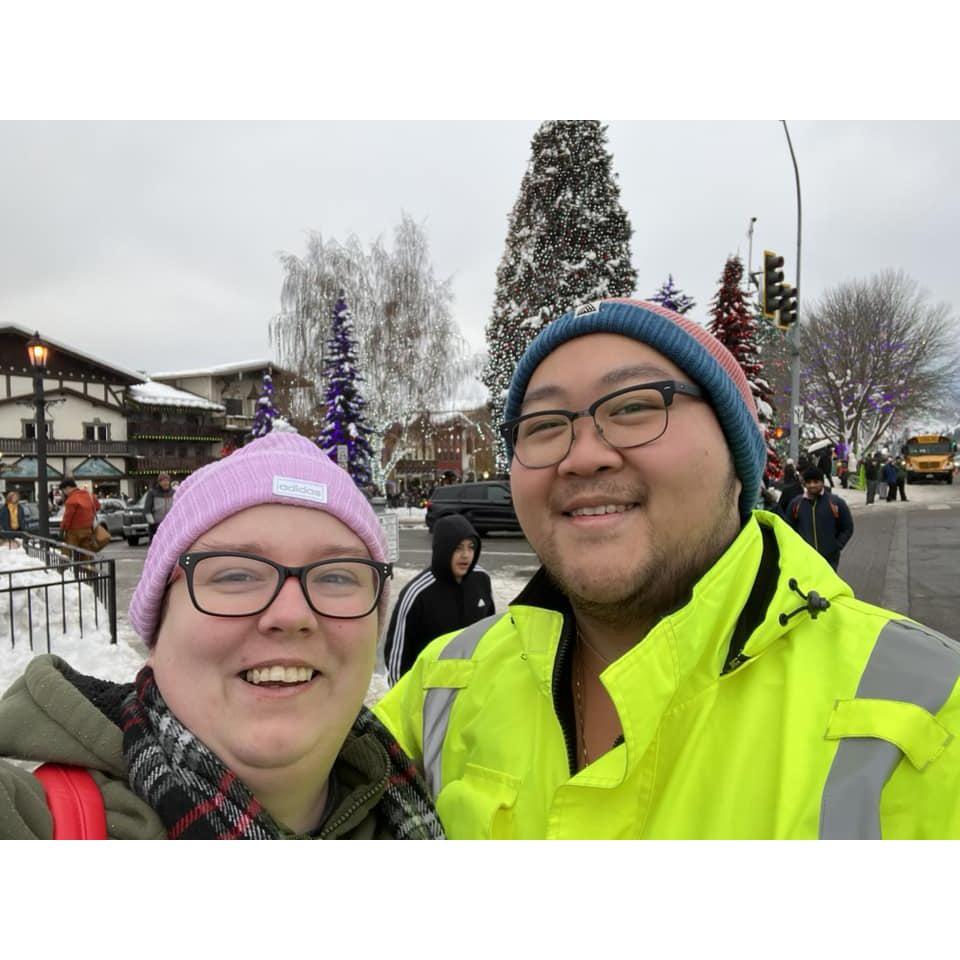 Our trip to Leavenworth where he asked and I said yes!