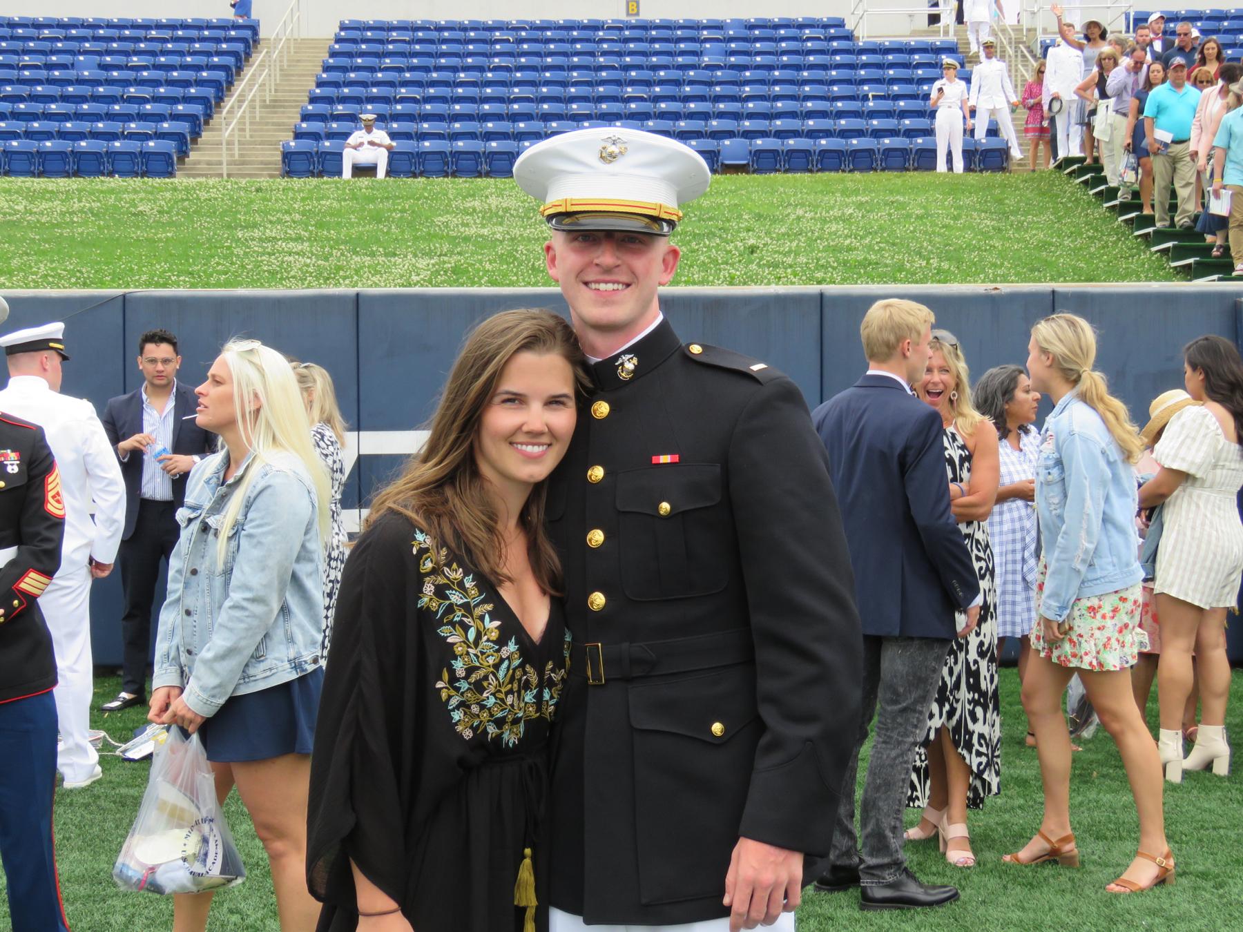 5/28/2021 Jacob graduated from USNA!
