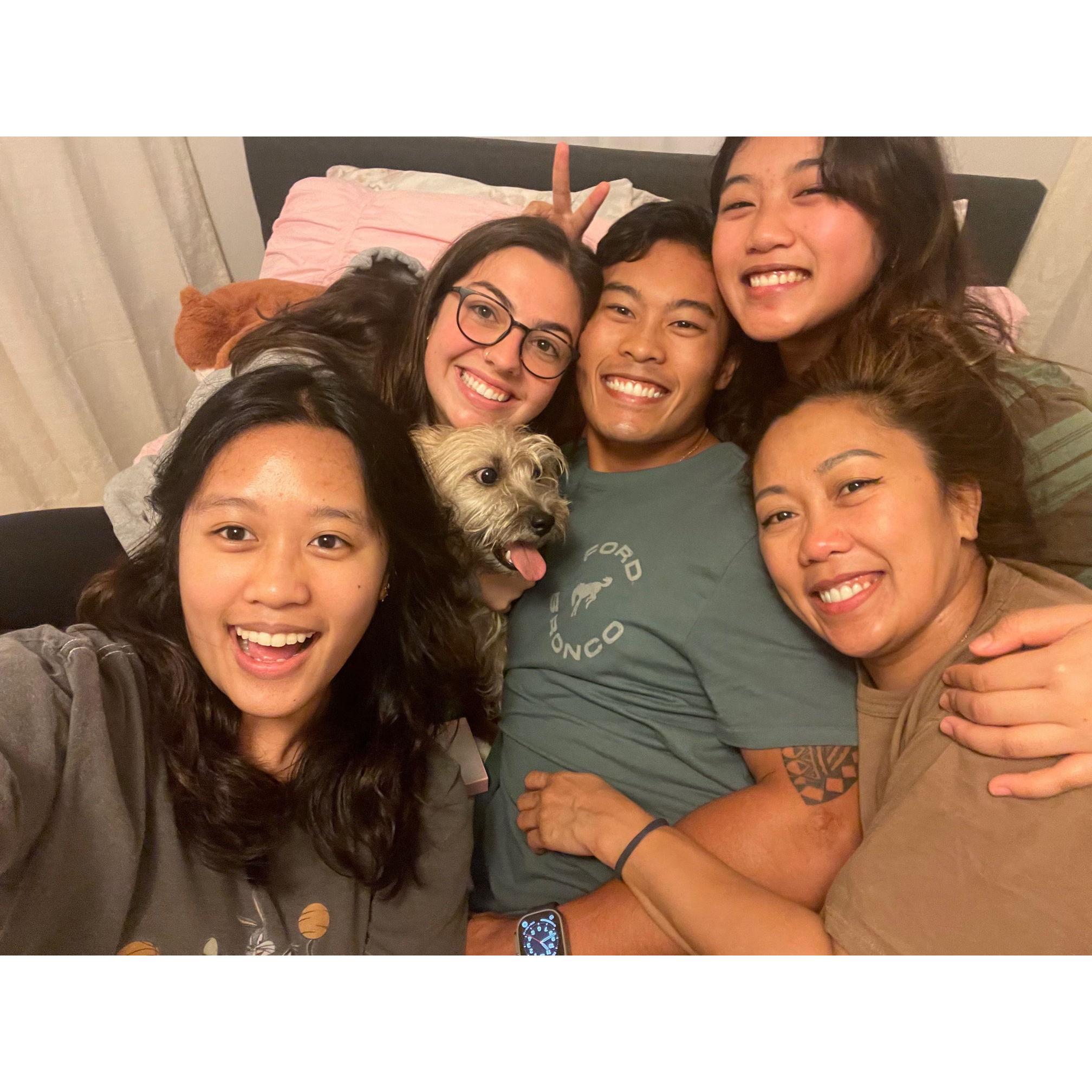 Mae's first time meeting the Aranas Family!