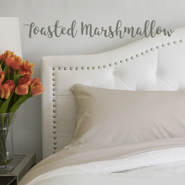Peach Skin Sheets Toasted Marshmallow (Greige) Complete Sheet Set - Regular King