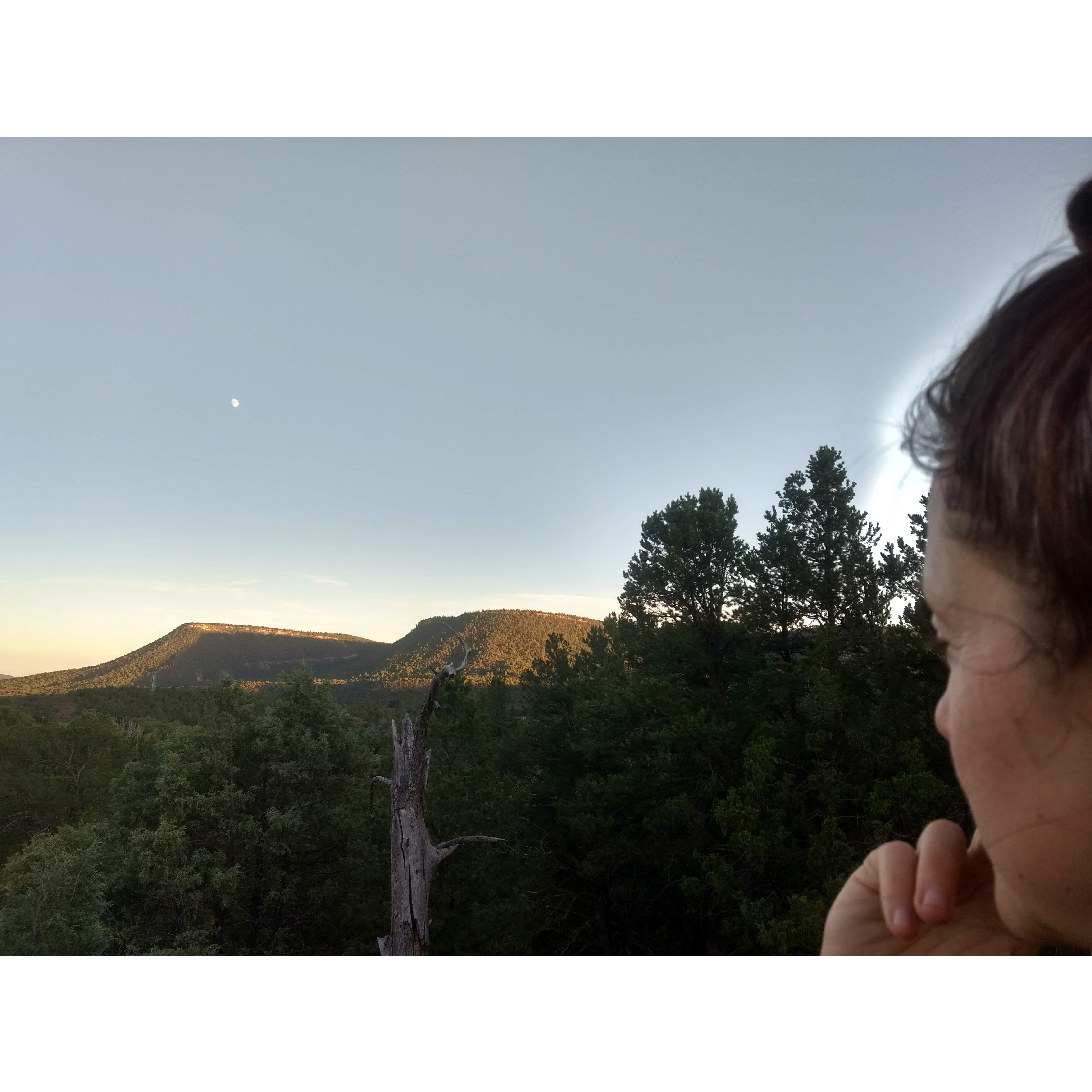 Photo of Rachel right before Ty Proposed to her.
*Notice the aura around her*