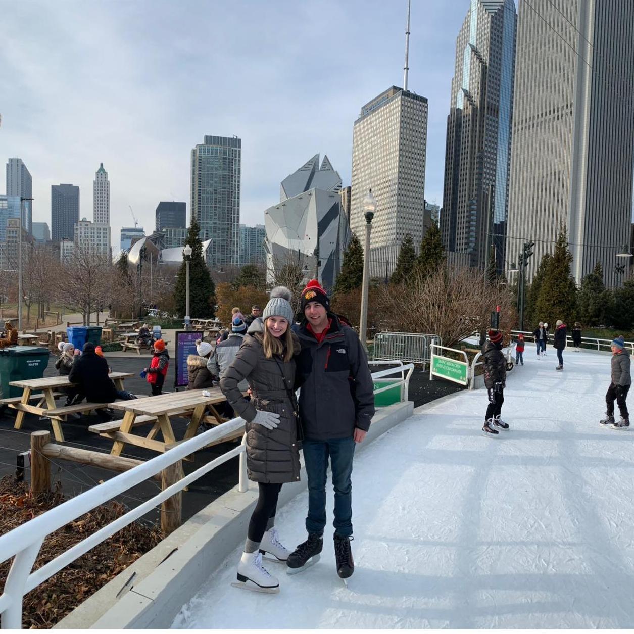 First time ice skating together