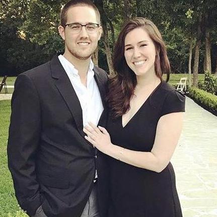 Our first wedding together!