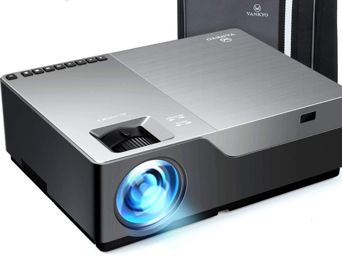 VANKYO Performance V600 Native 1080P LED Projector, 5000 Lux HDMI Projector with 300”Display Compatible TV Stick, HDMI, VGA, USB, Xbox, Laptop, iPhone Android for PowerPoint Presentation