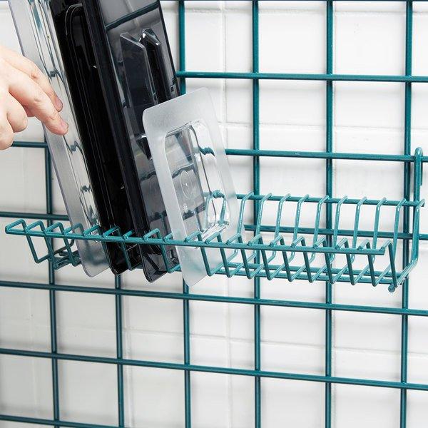 Metro IWA-11K3 Smartwall G3 Metroseal 3 Lid Holder / Drying Shelf 8 1/4" x 13 1/2" x 4 1/2"