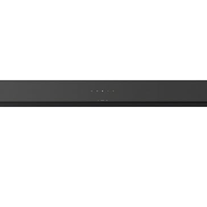 Sony S100F 2.0ch Soundbar with Bass Reflex Speaker, Integrated Tweeter and Bluetooth, (HTS100F), easy setup, compact, home office use with clear sound black