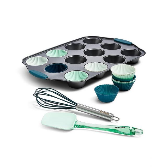 Enchante Cook With Color 24-Pc. Essential Kitchen Gadget Set - Macy's